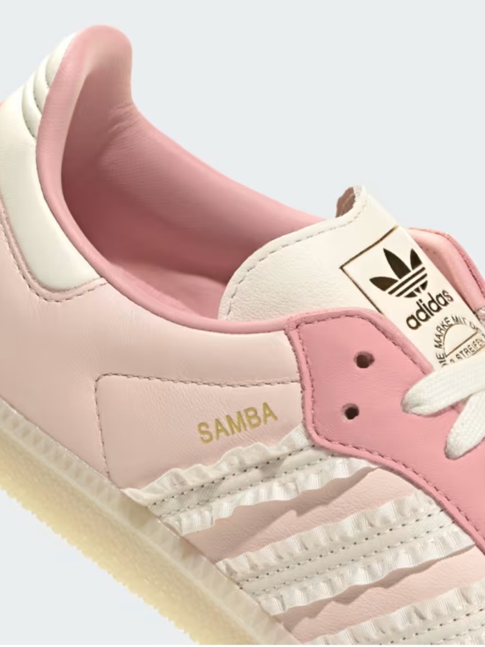 Like New adidas Samba OG Pink Ruffle - Picture 7 of 16